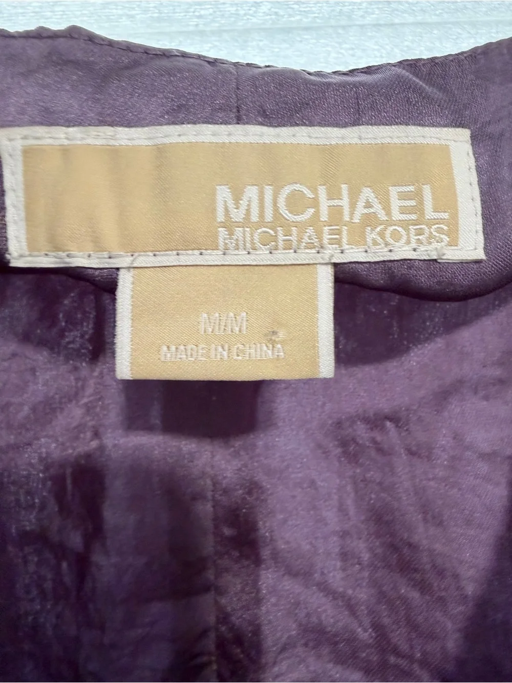 NWOT Michael Kors Slweveless Blouse